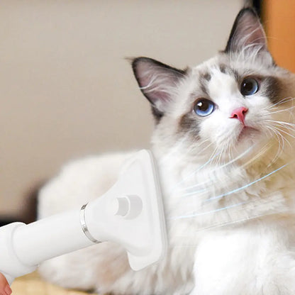 Pet Grooming Brush with Cool Mist